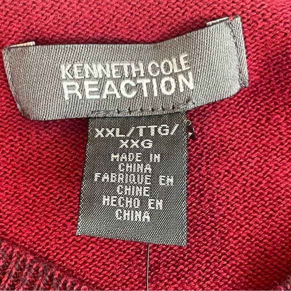 Kenneth Cole Reaction Men’s V-Neck Sweater NWT XXL - Picture 5 of 12